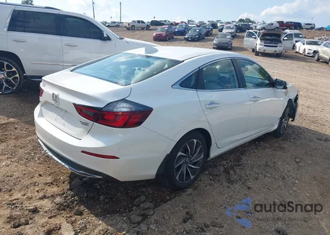 2019 Honda Insight Touring from USA, damaged, VIN 19XZE4F99KE023356